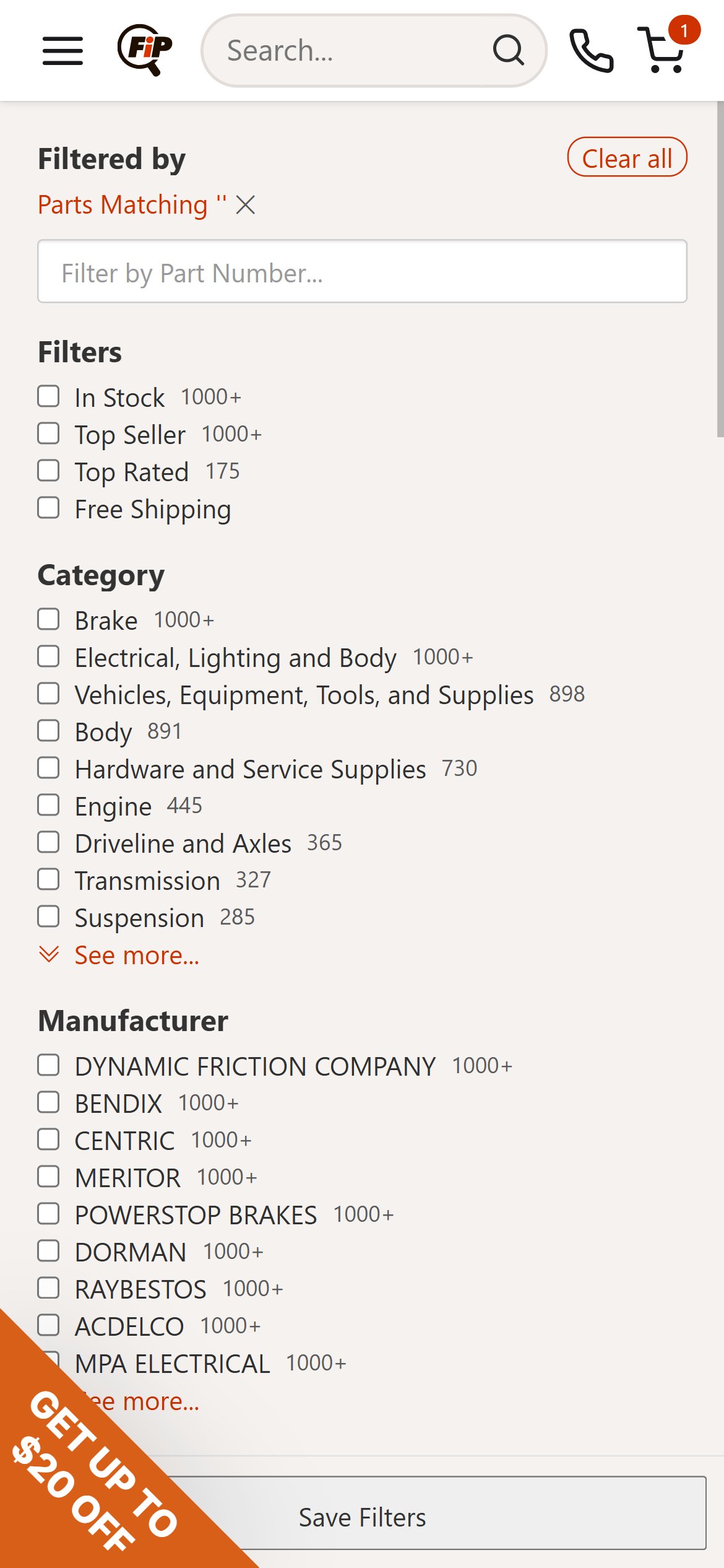 FinditParts — Mobile